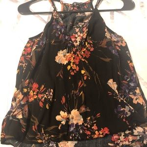 Pink Clover floral tank top